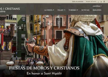 Cocentaina estrena una nova web per a les seues Festes de Moros i Cristians